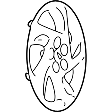 Pontiac Sunfire Wheel Cover - 9593365