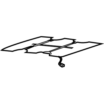 2017 Cadillac Escalade Seat Heater Pad - 13520660