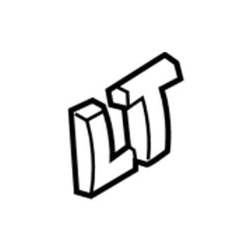 GM 95989985 Nameplate