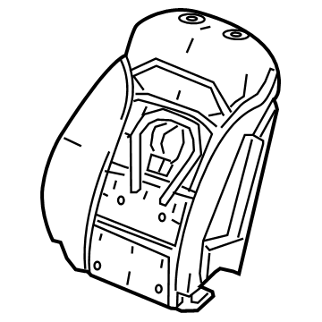 2019 Buick Enclave Seat Cushion Pad - 84950472