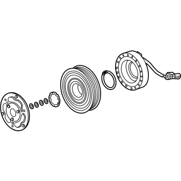 Cadillac 84441373 Clutch & Pulley