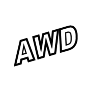 GM 15292647 Nameplate, Rear GM 15292647 Nameplate, Rear