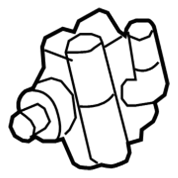 Chevy Power Steering Pump - 92267876