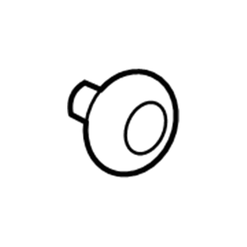 Saturn 13183860 Seat Belt Anchor Retainer