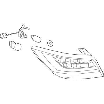 Buick Tail Light - 22891782