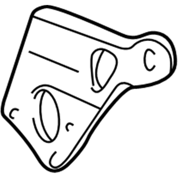 Pontiac 22651092 Upper Mount Bracket
