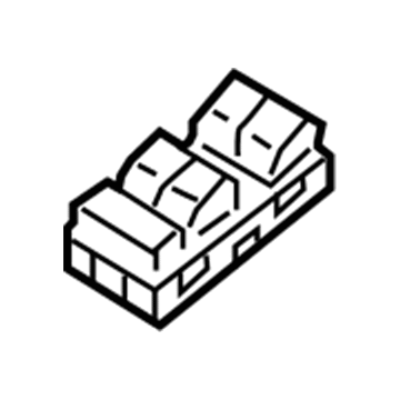 GMC Yukon XL Power Window Switch - 23427094