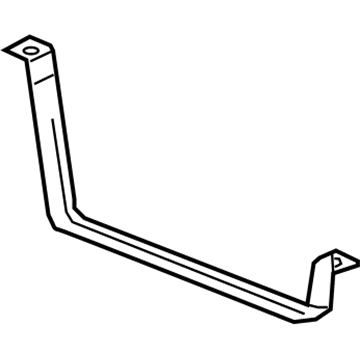 Chevy Cruze Fuel Tank Strap - 13400075