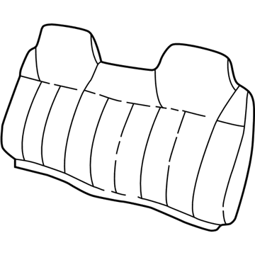 GMC 12377654 Seat Back Cover