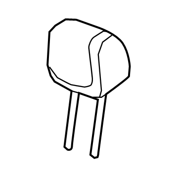 Cadillac 84747920 Headrest