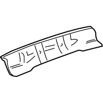 GM 15066101 Upper Extension, Rear