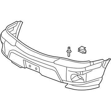 Buick Rendezvous Bumper - 12335515