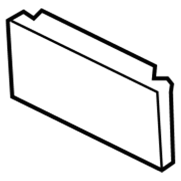 Buick 10432320 License Shield