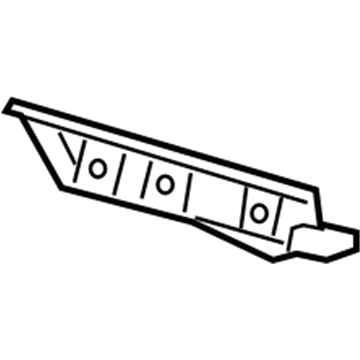 GM 20943053 Belt Molding Weatherstrip, Passenger Side