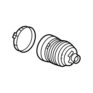 GMC 85560221 Tie Rod Boot