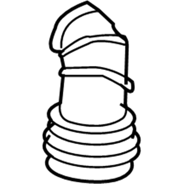 Cadillac Air Intake Coupling - 25736884