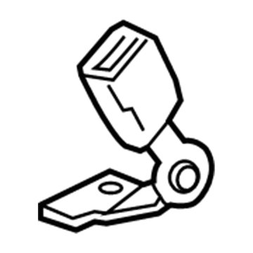 2012 Cadillac CTS Seat Belt - 19257576