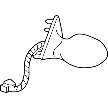 Buick Park Avenue Side View Mirrors - 12372638