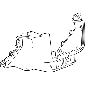 GMC Yukon Dash Panel Vent Portion Covers - 84656774