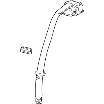 2024 Chevy Trailblazer Seat Belt - 42814458