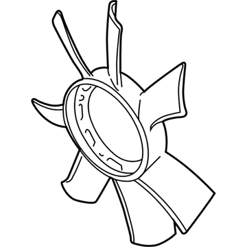 Chevy Tracker A/C Condenser Fan - 30020682