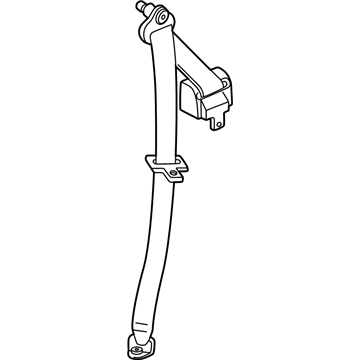 Saturn LS1 Seat Belt - 22673485