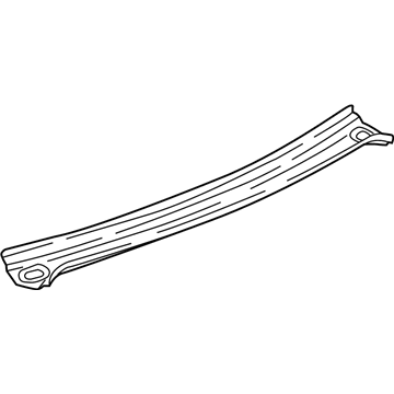 GM 13370295 Gutter, Rear