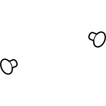 Buick 90087290 Cover Clip