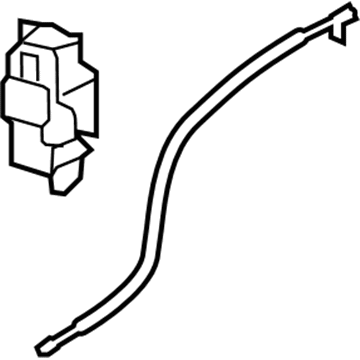 GMC Door Lock - 25876398