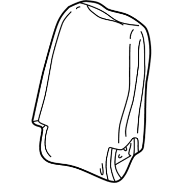 GMC 88941268 Seat Back Assembly