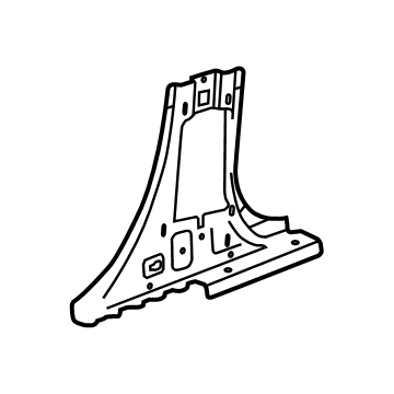 Chevy 96901877 Inner Center Pillar