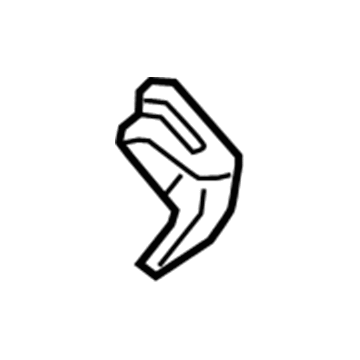 GM 23191056 Coat Hook, Gray GM 23191056 Coat Hook, Gray