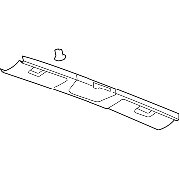 Saturn 25949075 Header Trim