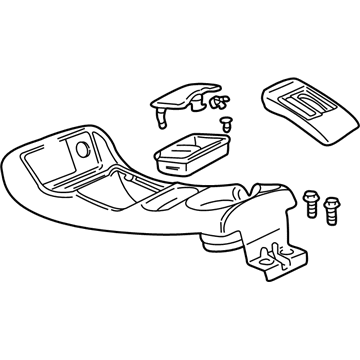 Pontiac Firebird Center Console - 10306416