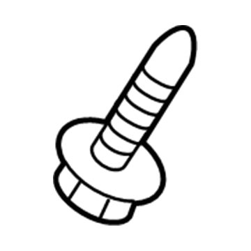 Buick 11589012 Pull Handle Bolt