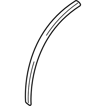 Chevy 91176880 Wheel Flare Seal