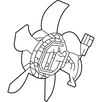 GMC 84580369 Fan & Motor