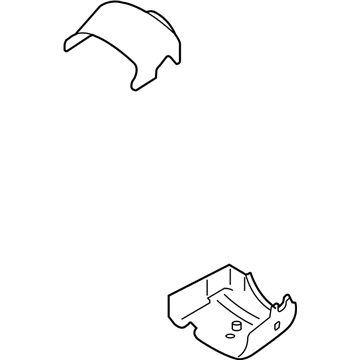 Cadillac SRX Steering Column Cover - 26103612