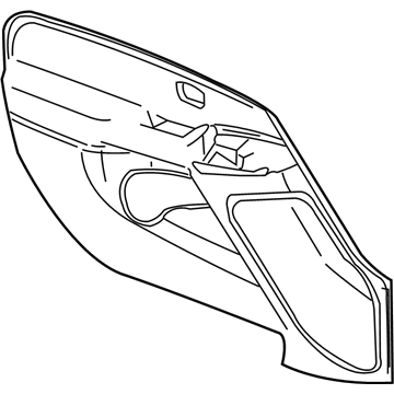 Cadillac Escalade Door Armrest - 88891901