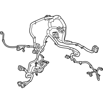 GM 86785175 Wire Harness, Rear