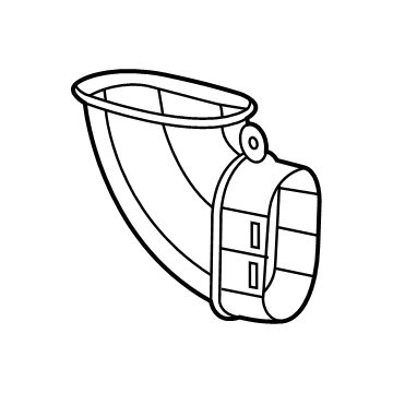 GMC Air Intake Coupling - 86778070