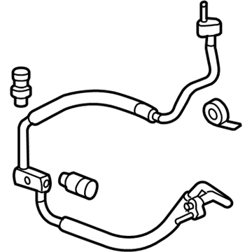 Chevy Equinox A/C Hose - 19129960