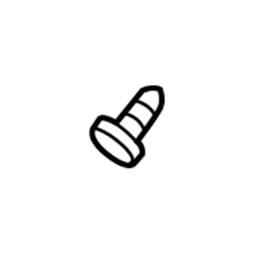 Cadillac 11609539 Window Trim Screw