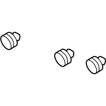 Cadillac 11519031 Lower Quarter Trim Upper Retainer