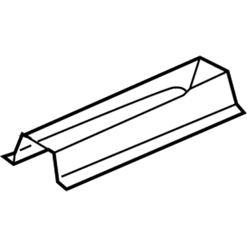 Saturn 25925238 Rear Shield