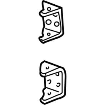 GMC Sierra 1500 Door Hinge - 19353936