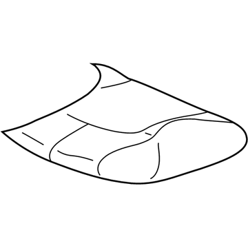 2000 Chevy Impala Seat Cushion Pad - 12454430