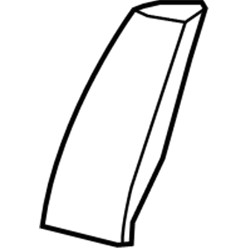 2010 Cadillac CTS Seat Cushion Pad - 25777361