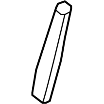 2010 Cadillac CTS Seat Cushion Pad - 25777362