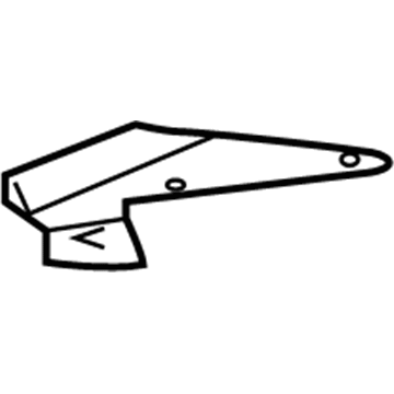 Saturn 93357169 Energy Absorber Bracket